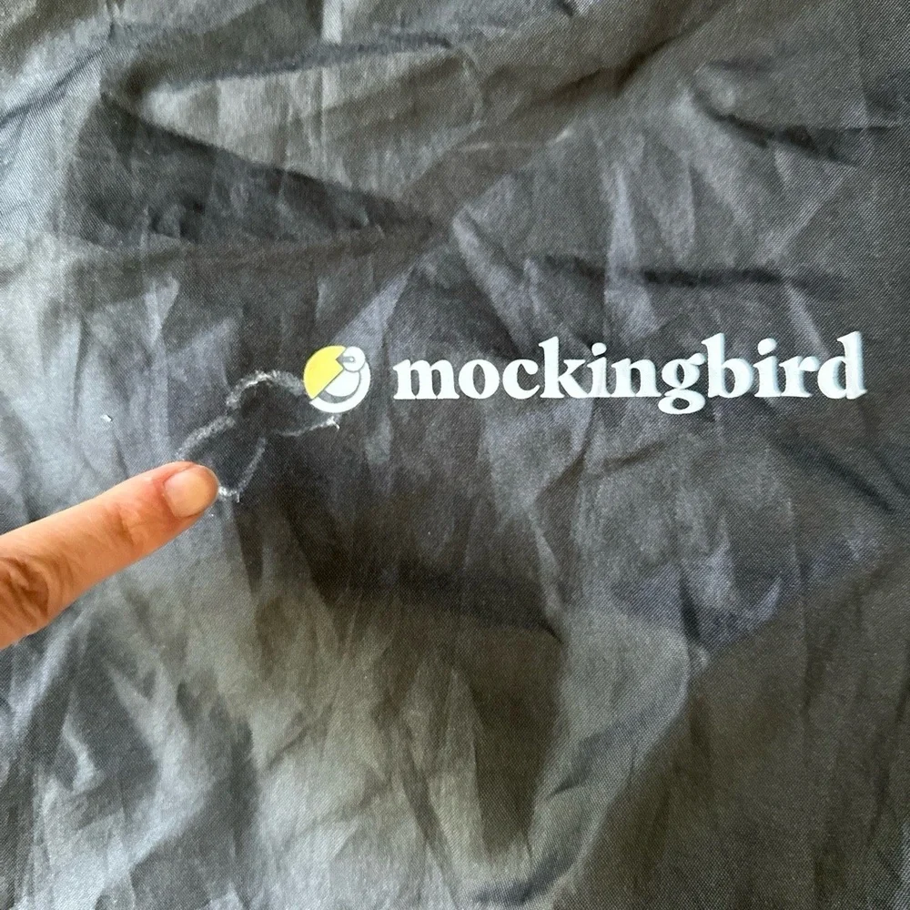 Mockingbird Stroller Nylon Travel‎ Bag Black Protective Water-Resistant